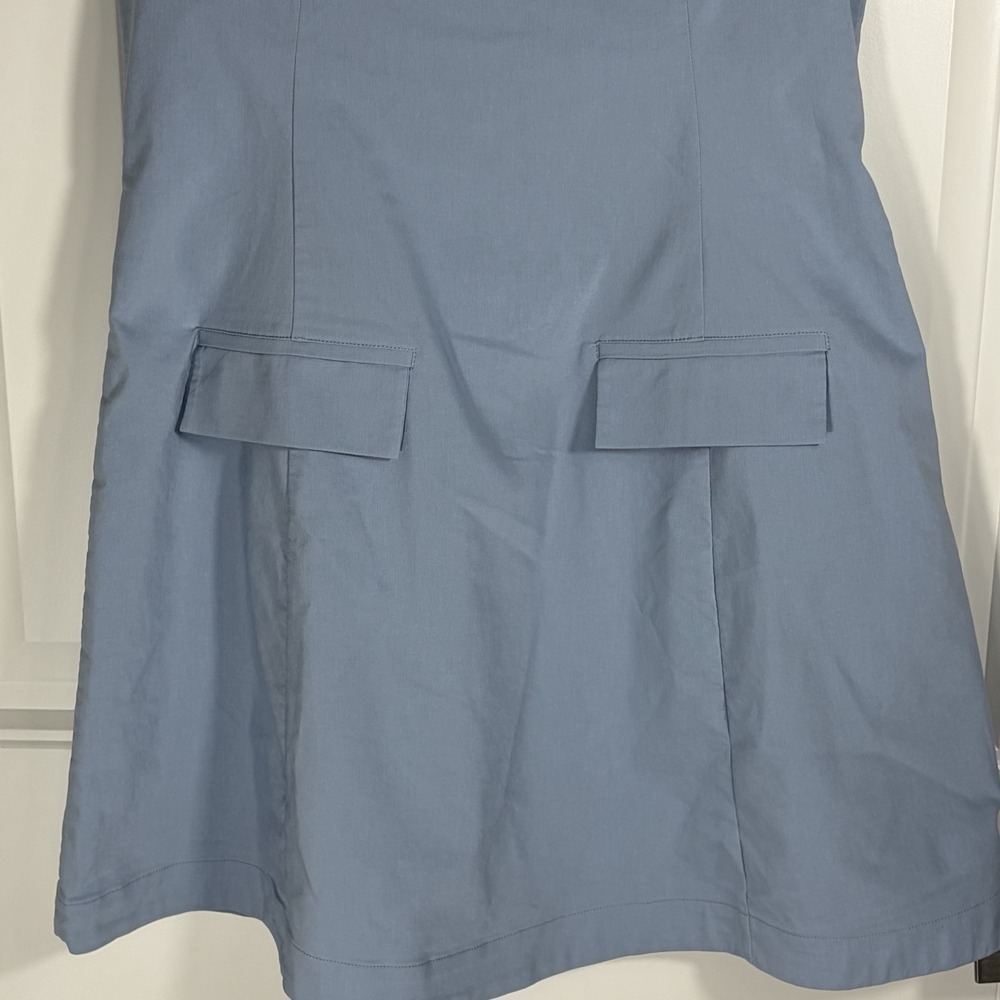 Maeve Anthropologie Women's Small Light Blue Cap Sleeve A-Line Mini Dress - Picture 2 of 10